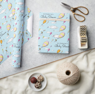 Papel De Presente Dr. Seuss Oh, os Lugares que Você Irá Chá de Beb