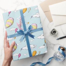 Papel De Presente Dr. Seuss | Oh, Os Lugares Que Você Irá Padrão
