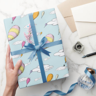 Papel De Presente Dr. Seuss Oh, Os Lugares Que Você Irá Padrão