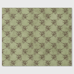Papel De Presente Dragão Mitológico
