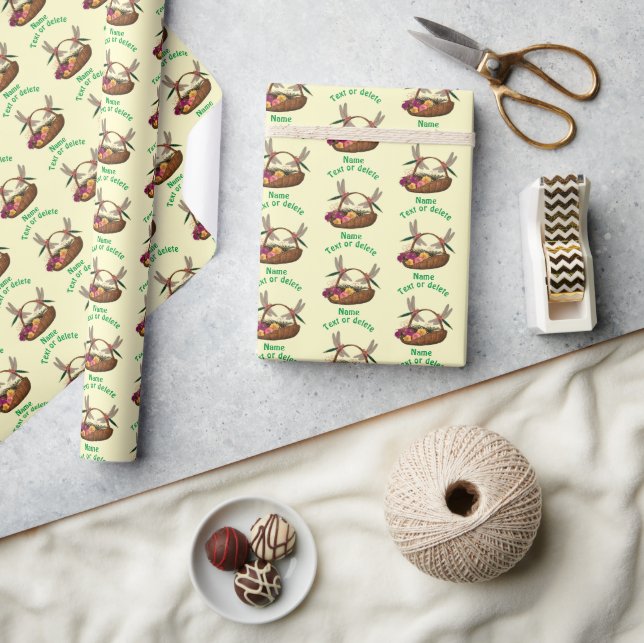 Papel De Presente Dragões Personalizados No Soquete Da Flor (Artesanato)