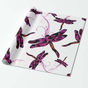 Papel De Presente Dragões Whimsic