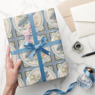 Papel De Presente Dragonfly do Escritório de Criação