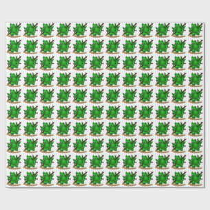 Papel De Presente Druid Dice Design