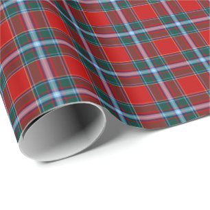 Papel De Presente Drummond Clan Tartan