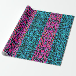 Papel De Presente Duas Cores