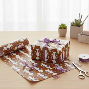 Papel De Presente Duas Mulheres Zodiacs Papel De Embalagem