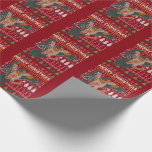 Papel De Presente Duck Ugly Christmas Sweater Série<br><div class="desc">O Duck Ugly Christmas Sweater Series Gift Wrapping Paper. Adicione os toques finais ao presente perfeito embrulhando-o neste papel de embrulho de Patos. Altere a cor do plano de fundo para qualquer cor desejada. O presente perfeito o papel perfeito de embrulho.</div>