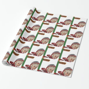 Papel De Presente Duende do Natal