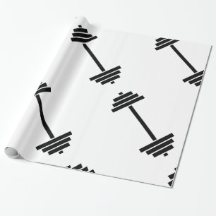 Papel De Presente Dumbbeldes