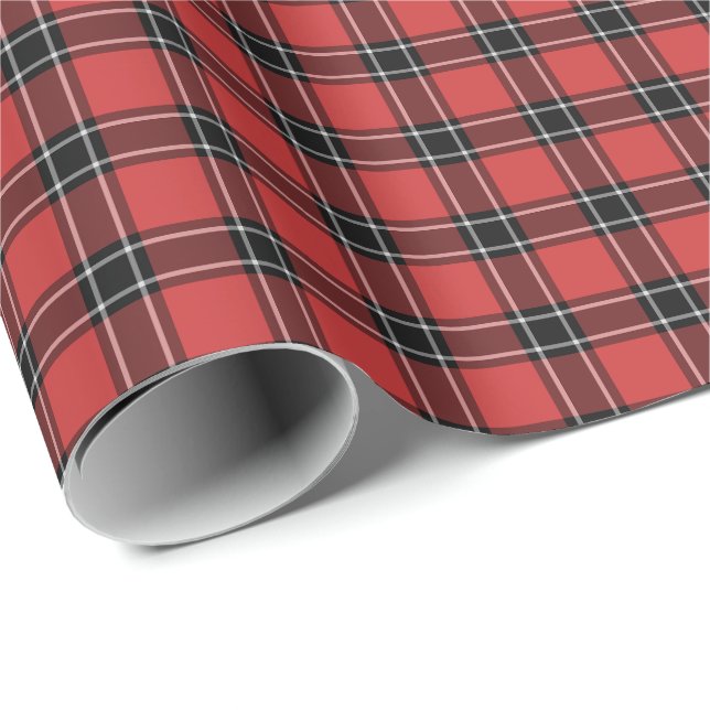 Papel De Presente Dunbar Scotland District Tartan (Ponta do rolo)