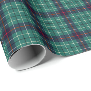 Papel De Presente Duncan Clan Modern Tartan