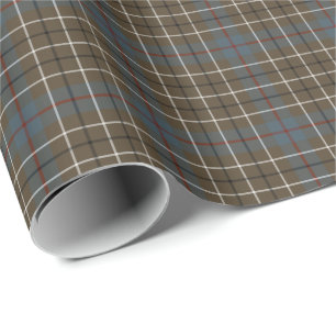 Papel De Presente Duncan Clan Weathered Tartan
