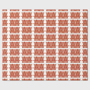 Papel De Presente Dupla felicidade