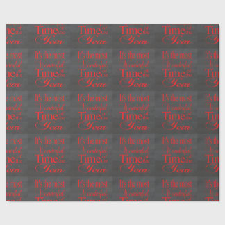 Papel De Presente É a época mais maravilhosa do ano