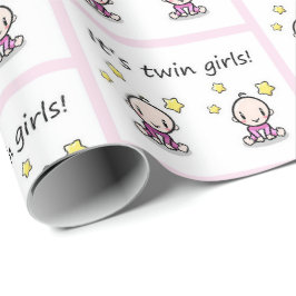 Papel De Presente É Gin Girls Gift Wrap, Decoration, Chá de fraldas