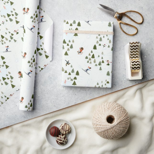 Papel De Presente É hora da neve! (Artesanato)