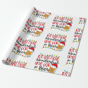 Papel De Presente É o momento mais maravilhoso para uma CERVEJA