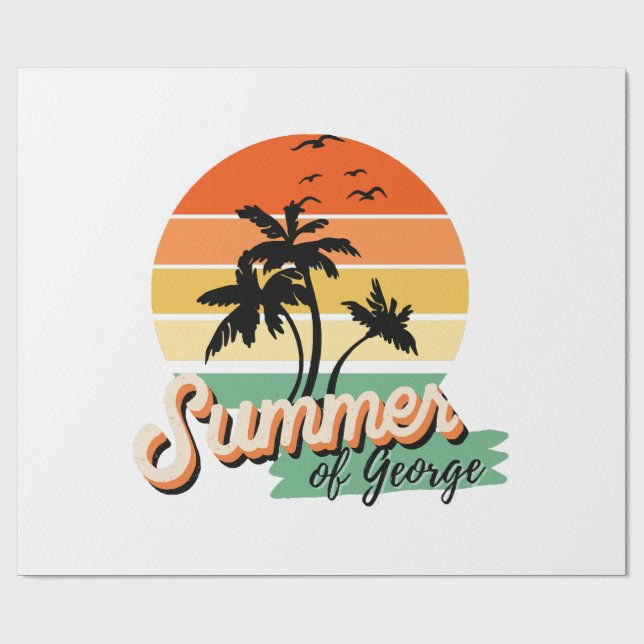 Papel De Presente É o Verão de George (Aberto)