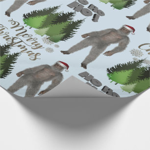 Papel De Presente É Yeti do Natal