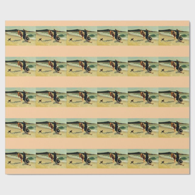 Papel De Presente Eagle Head, Manchester, Massachusetts Fine Art  (Aberto)