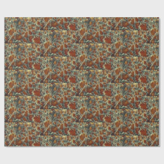 Papel De Presente Earthly Pattern