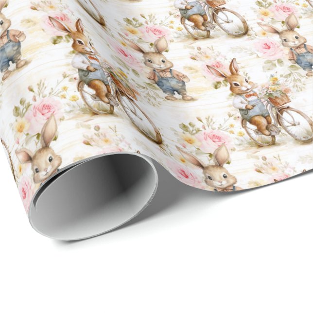 Papel De Presente Easter Bunny Wrapping Paper Collection (Ponta do rolo)