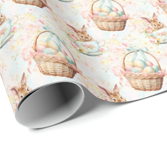 Papel De Presente Easter Bunny Wrapping Paper Collection (Ponta do rolo)