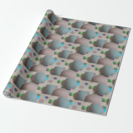 Papel De Presente Easter Eggs Wrapping Paper
