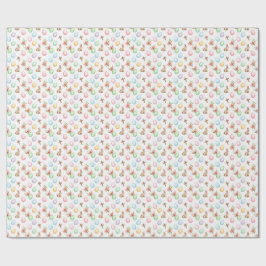 Papel De Presente Easter Grace – Seamless Pastel Bunny & Cross Patte