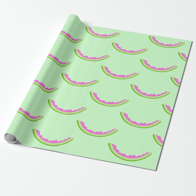 Papel De Presente Eaten Watermelon Rind (Desenrolado)