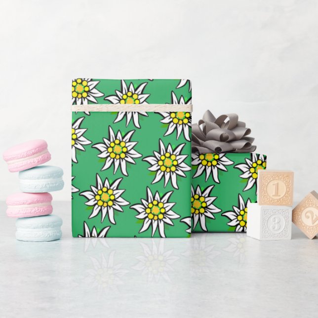 Papel De Presente Edelweiss pura  (Chá de bebê)