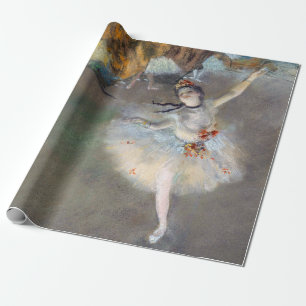 Papel De Presente Edgar Degas - A Estrela / Dançarina no Palco