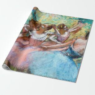 Papel De Presente Edgar Degas - Quatro Bailarinas no Palco