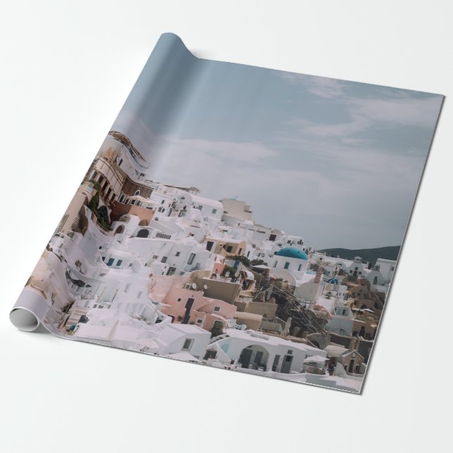 PAPEL DE PRESENTE EDIFÍCIO BRANCO E MARIDO (Desenrolado)