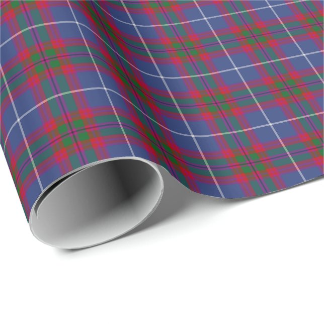 Papel De Presente Edinburgh Scotland Tartan Pattern (Ponta do rolo)