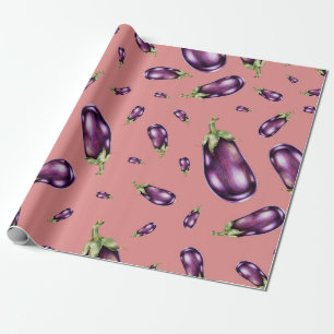 Papel De Presente EggPlant