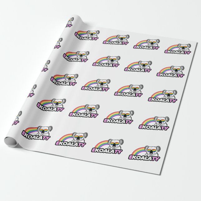 Papel De Presente Ekoalaty (Desenrolado)