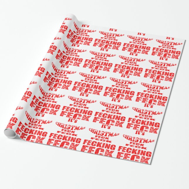 Papel De Presente ele; feck do Natal de s (Desenrolado)