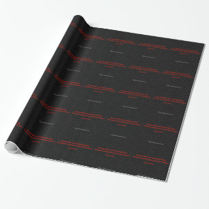 Papel De Presente Ele mandou a palavra