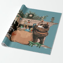 "Ele não falou uma palavra", Papais noeis antigos