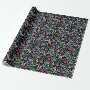 Papel De Presente Elegância Floral: Fundo da Vintage do Abstrato