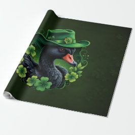Papel De Presente Elegância Irlandesa, O Cisne Negro da Rua Patrick.