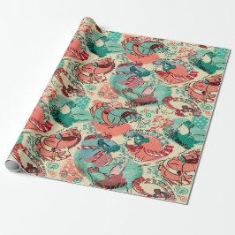 Papel De Presente Elegancia Oriental