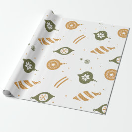 Papel De Presente Elegant Christmas wrapping paper