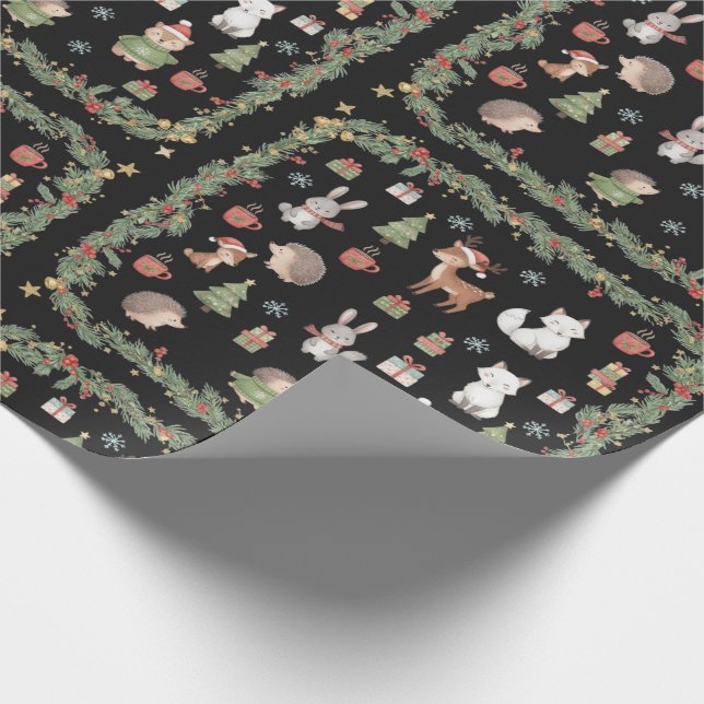 Papel De Presente Elegant Festive Season Gift Wrapping Paper (Ponta)