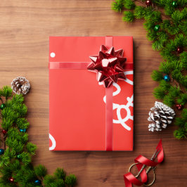 Papel De Presente Elegant paper features a vibrant holiday design