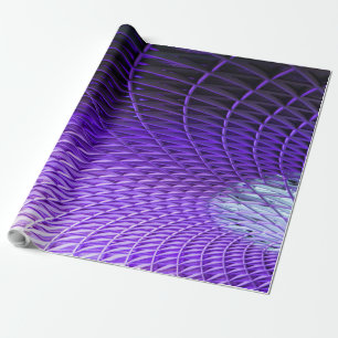 Papel De Presente "Elegant Spider Web Wrapping Paper" (Papel de enro