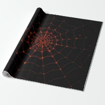 Elegante Arte Web de Halloween de Luxo Preto e Lar