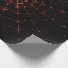 Elegante Arte Web de Halloween de Luxo Preto e Lar